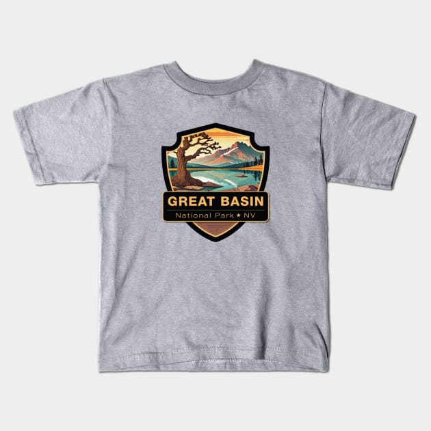 Great Basin National Park Kids T-Shirt by Curious World